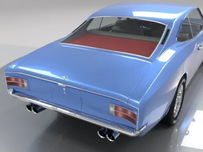 Opel Rekord SS Fiera 3D model