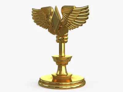 Award Trophy 13 Low-poly 3D model