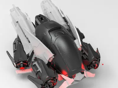 Kronis Ship 2 3D model