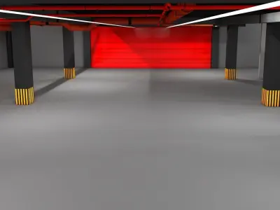 Garage 3D model