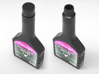 Diesel fuel Bottle 3D model