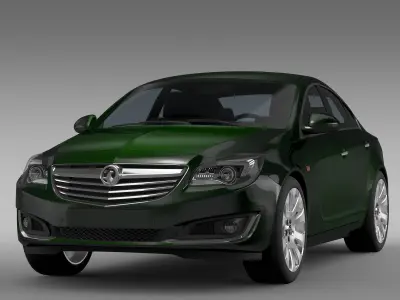 Vauxhall Insignia ECOFlex 2015 3D model