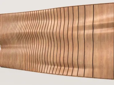 Parametric Wall 02 3D model