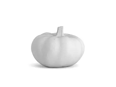 Decorative Pumpkin Gourd 1 3D model