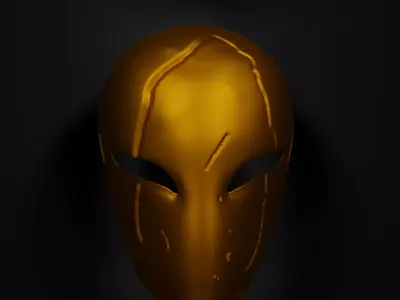 Aragami 2 Cosplay Face Mask  Free 3D print model