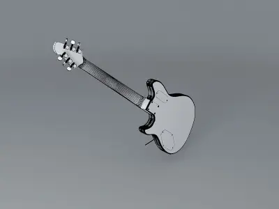 EVH Wolfgang guitar Free 3D model