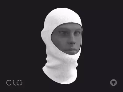 BASIC OPENFACE SKI MASK mv2 highpoly 3D model