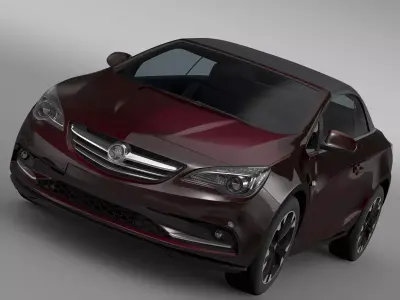 Holden Cascada 2017 3D model