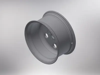 wheel truck 3D print model