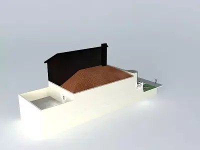 Townhouse luxury class Free 3D model