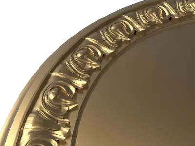 Carved Picture Frame 3D model 76