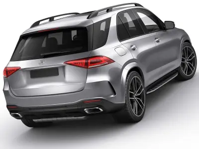 Mercedes GLE 2020 AMG line 3D model
