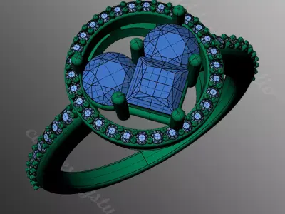 Ring bi160 3D print model