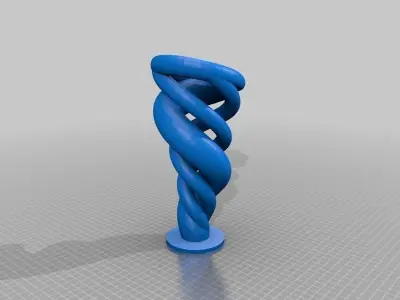 Helix Vase 2 Free 3D print model
