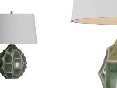 Chisel Table Lamp 3D model