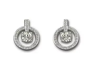 Simple earrings 3D print model