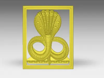 SNAKE ART 3D model