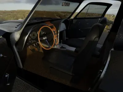 Corvette C2 63 3D model