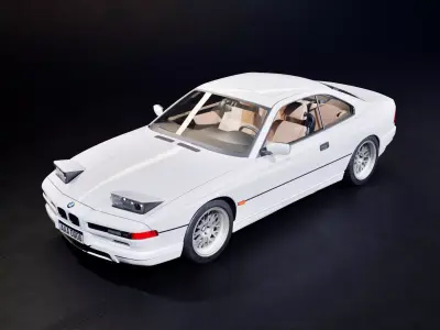 B M W 850 C S i Low-poly 3D model