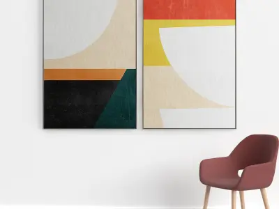 Photo Frame 168 Low-poly 3D model