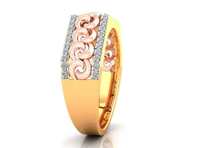 Ladies ring 3D print model buy