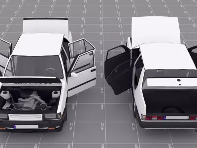 Tofas Sahin Dogan Full Quality Model Low-poly 3D model