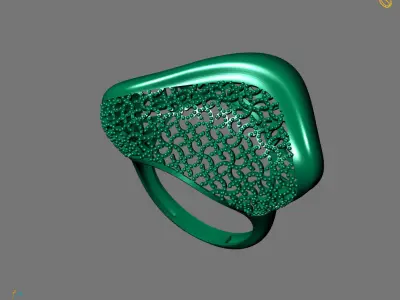 Women Plain Ring Ready STL Models Womens Ring 3d models 3D print model 36