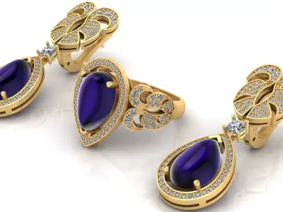 Classic Headset with Lily 3D print model