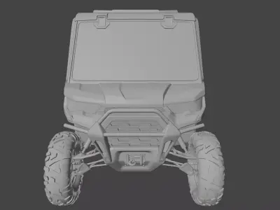 2024 BRP Can-Am Defender HD10 Limited Single Door  3D model