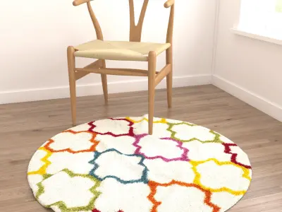 Rugs No 528 Low-poly 3D model