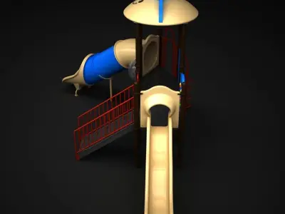 Outdoor Castle 3D model