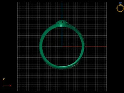 Fancy Womens Rings Plain Rings Ready STL 3DM Models Rings 3D print model 17