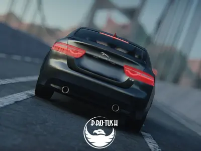 Jaguar XE 2013 3D model