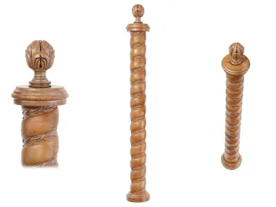 Classic baluster 05 3D model