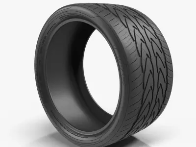 Toyo proxes 4 Low-poly 3D model