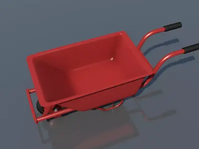 Wheelbarrow 3D model