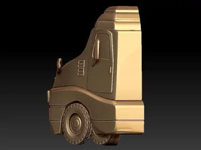 Truck Pendant 3D print model get