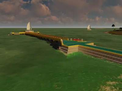 Pagatan groin rehabilitation 3D model