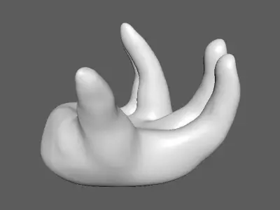 Hand Stand for Moon Lamp 3D print model