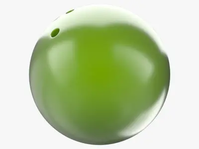Bowling Ball 3D model get
