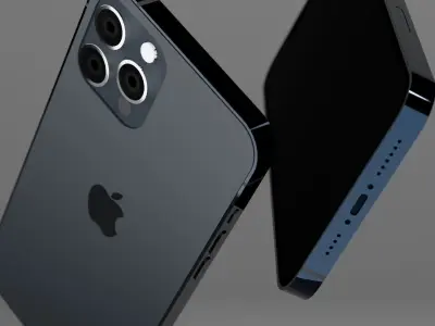 iphone 12 pro max 3D model