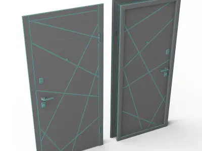 Eanloa Door 3D model