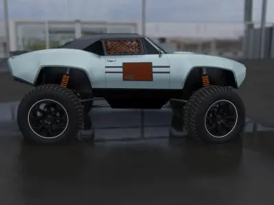 Monster Truck 4x4 3D model