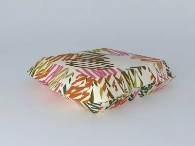 Pillow box pattern Free 3D model