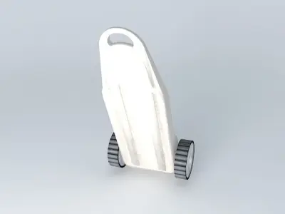 Caravan WASTEHOG manufactured by Aquaroll Free 3D model