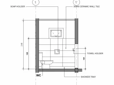 house complete revit project p8 3D model