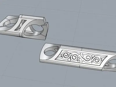 Anchor  Chain Men 3D print model