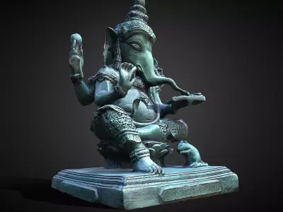 Ganesha Statue 3D print model