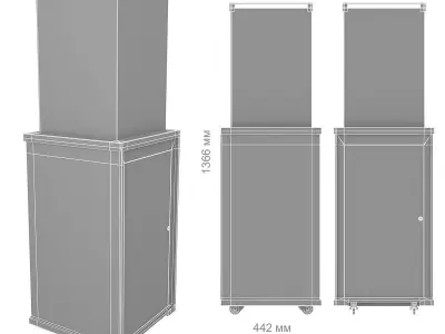 Gas heater PATIO MINI 3D model