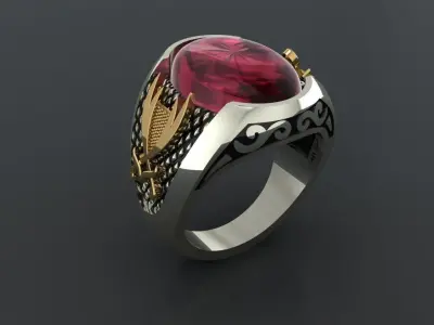 Men RiNG  EY014 3D print model